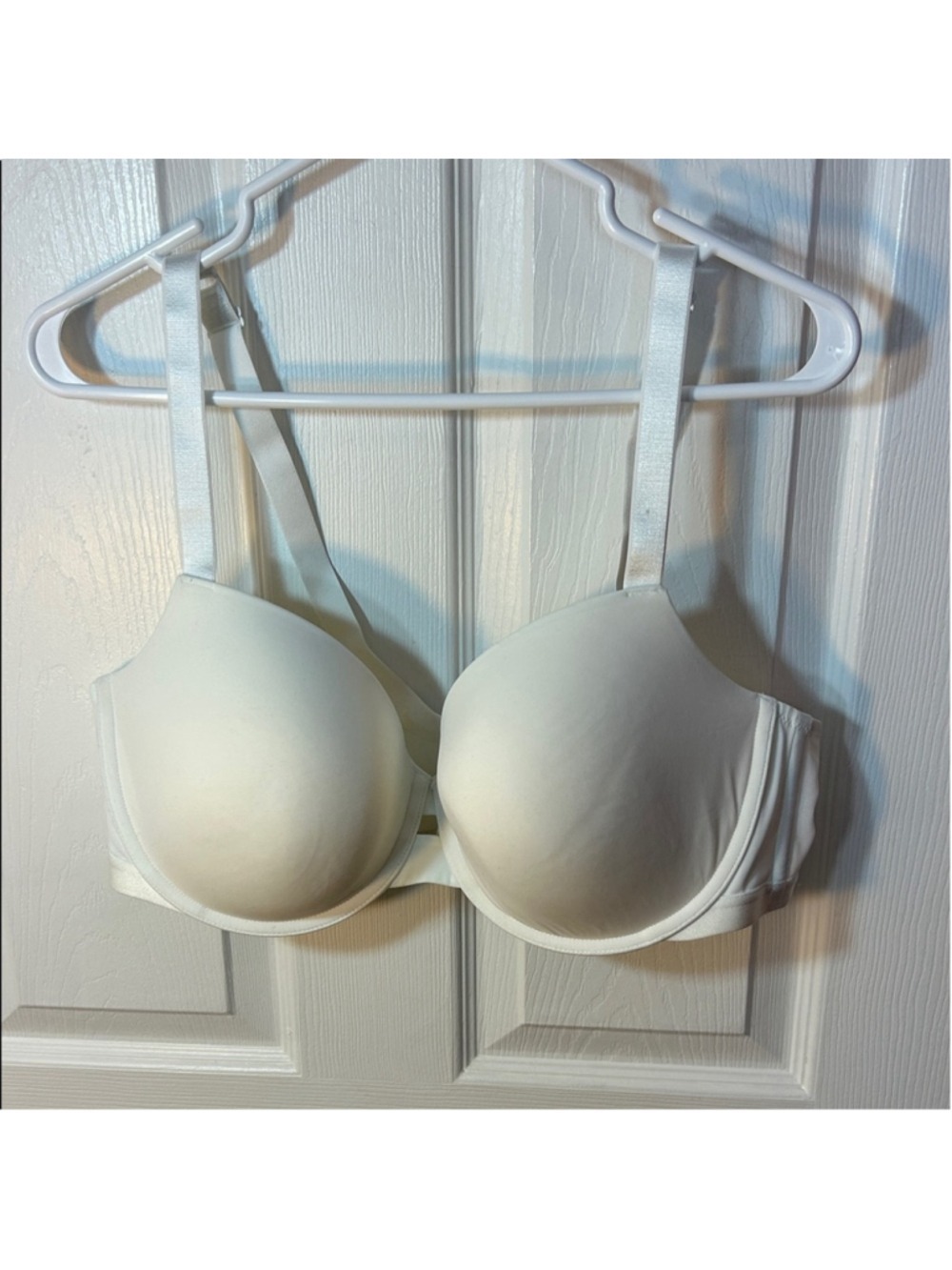 Deesse Lingerie Penningtons Elegant White padded t-shirt Women's Bra size 40DDD